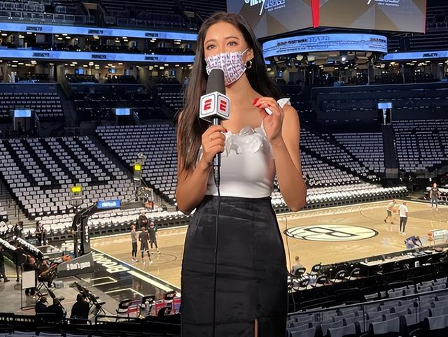 NBA最美女主播周玲安：嫁外国超级富豪后离婚，如今35岁依旧抢手