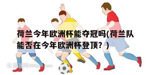 荷兰今年欧洲杯能夺冠吗(荷兰队能否在今年欧洲杯登顶？)