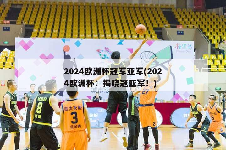 2024欧洲杯冠军亚军(2024欧洲杯：揭晓冠亚军！)