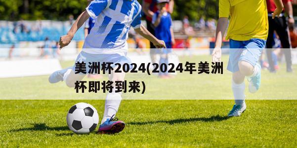 美洲杯2024(2024年美洲杯即将到来)