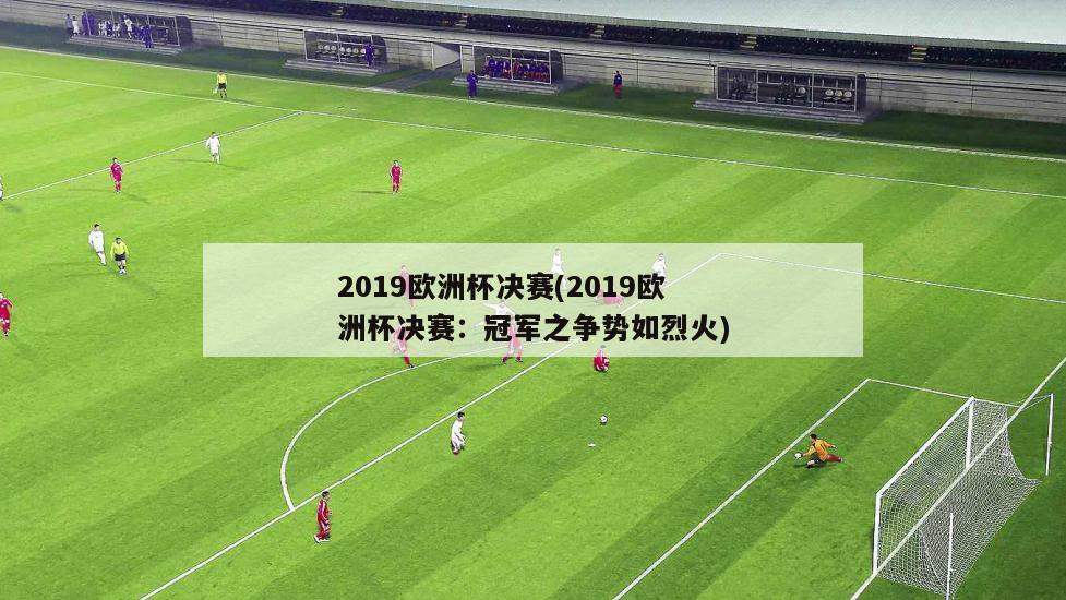 2019欧洲杯决赛(2019欧洲杯决赛：冠军之争势如烈火)