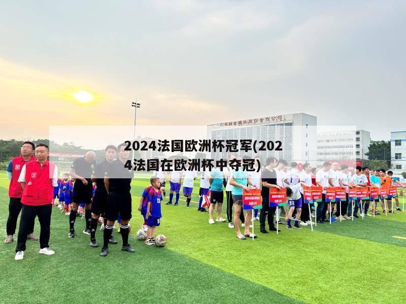 2024法国欧洲杯冠军(2024法国在欧洲杯中夺冠)